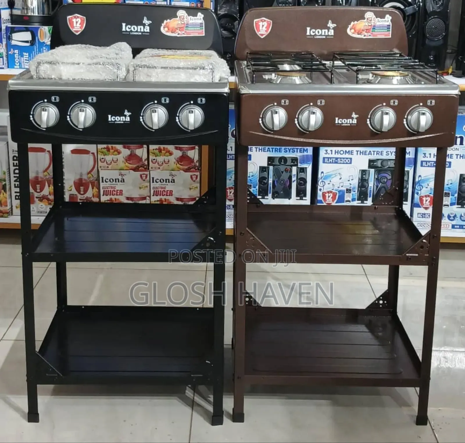 Icona 4 Gas Burner