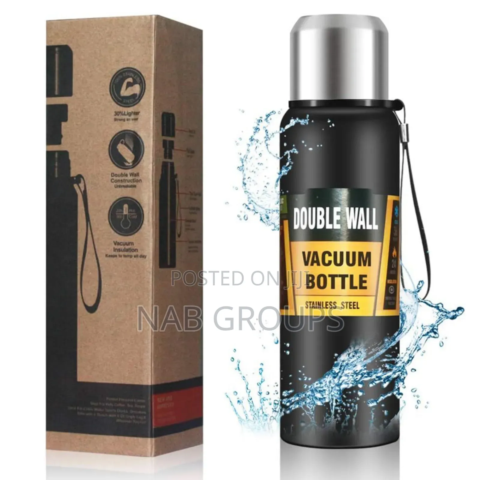 1l Double Wall Flask