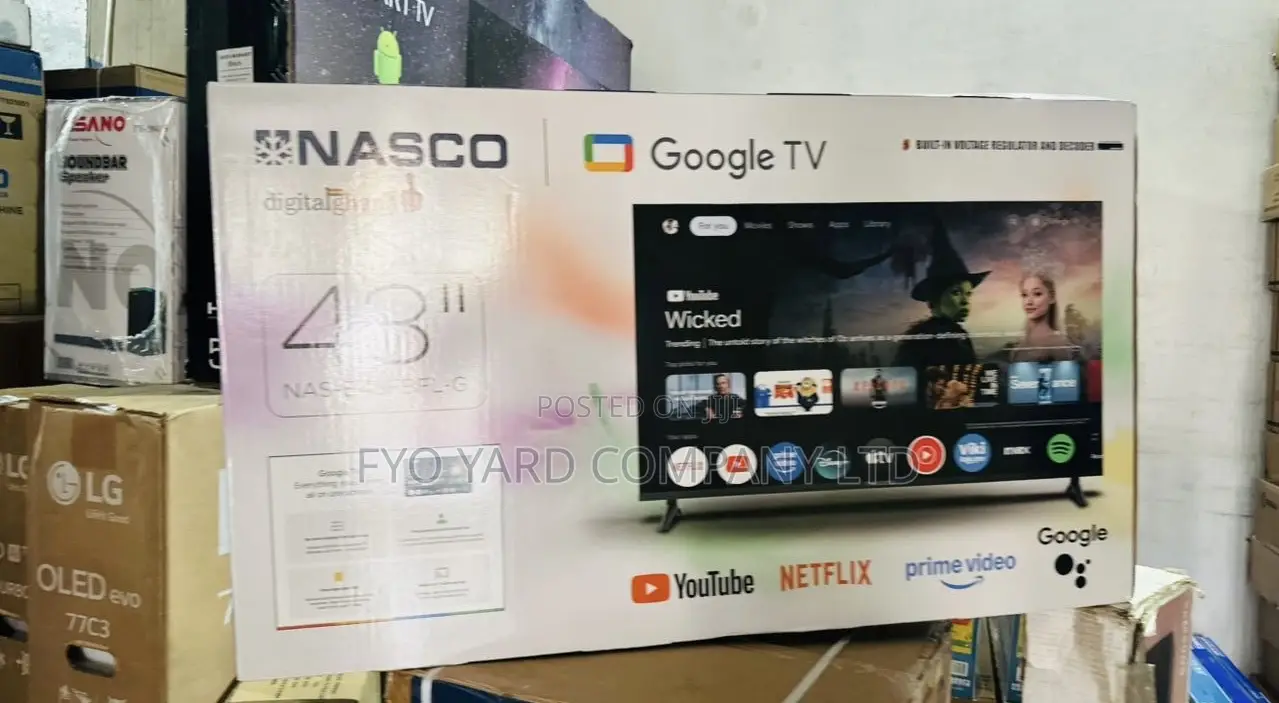 Full Hd Display Nasco 43 Smart Digital Andriod Led Tv