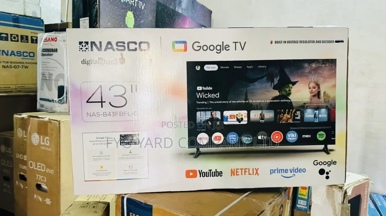 Full Hd Display Nasco 43 Smart Digital Andriod Led Tv