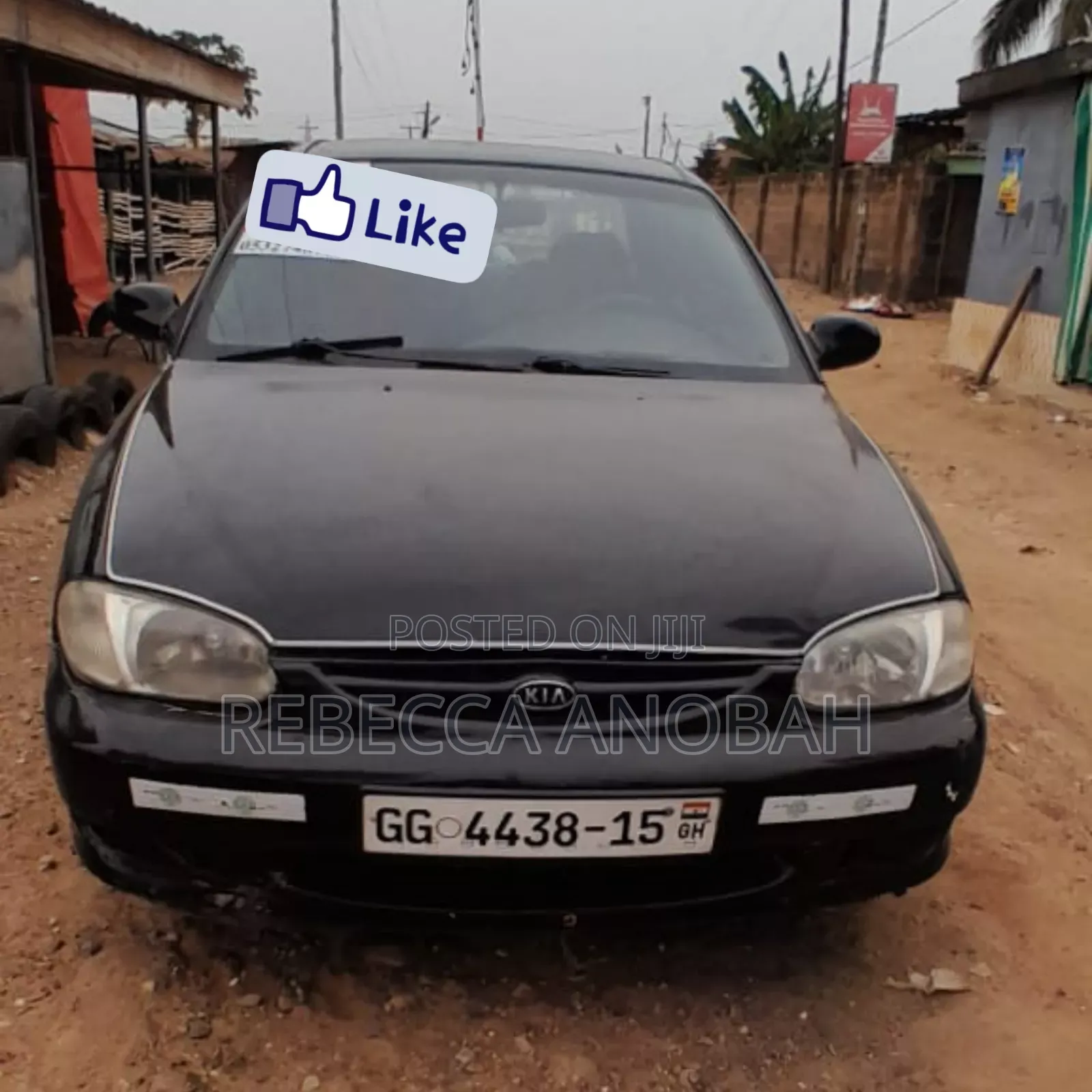 Kia Sephia 2003 Black