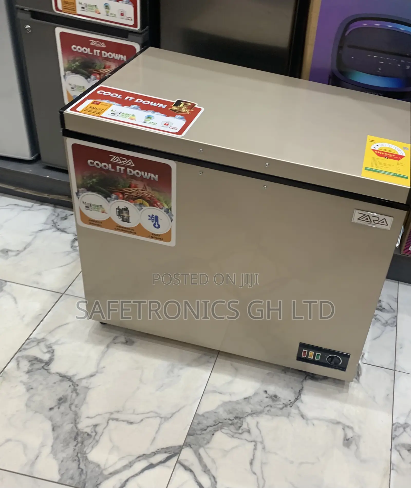 Exclusive Net Gold 238 Liters Electric Singledoor Zara-300 Freezer