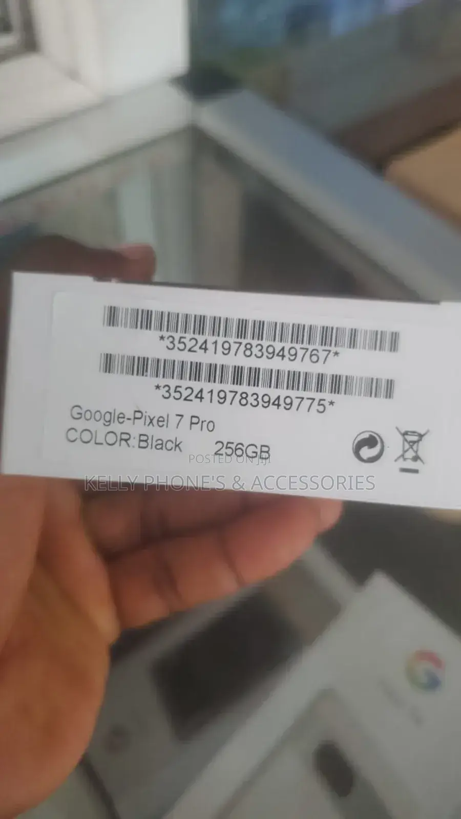 New Google Pixel 7 Pro 256 GB Black