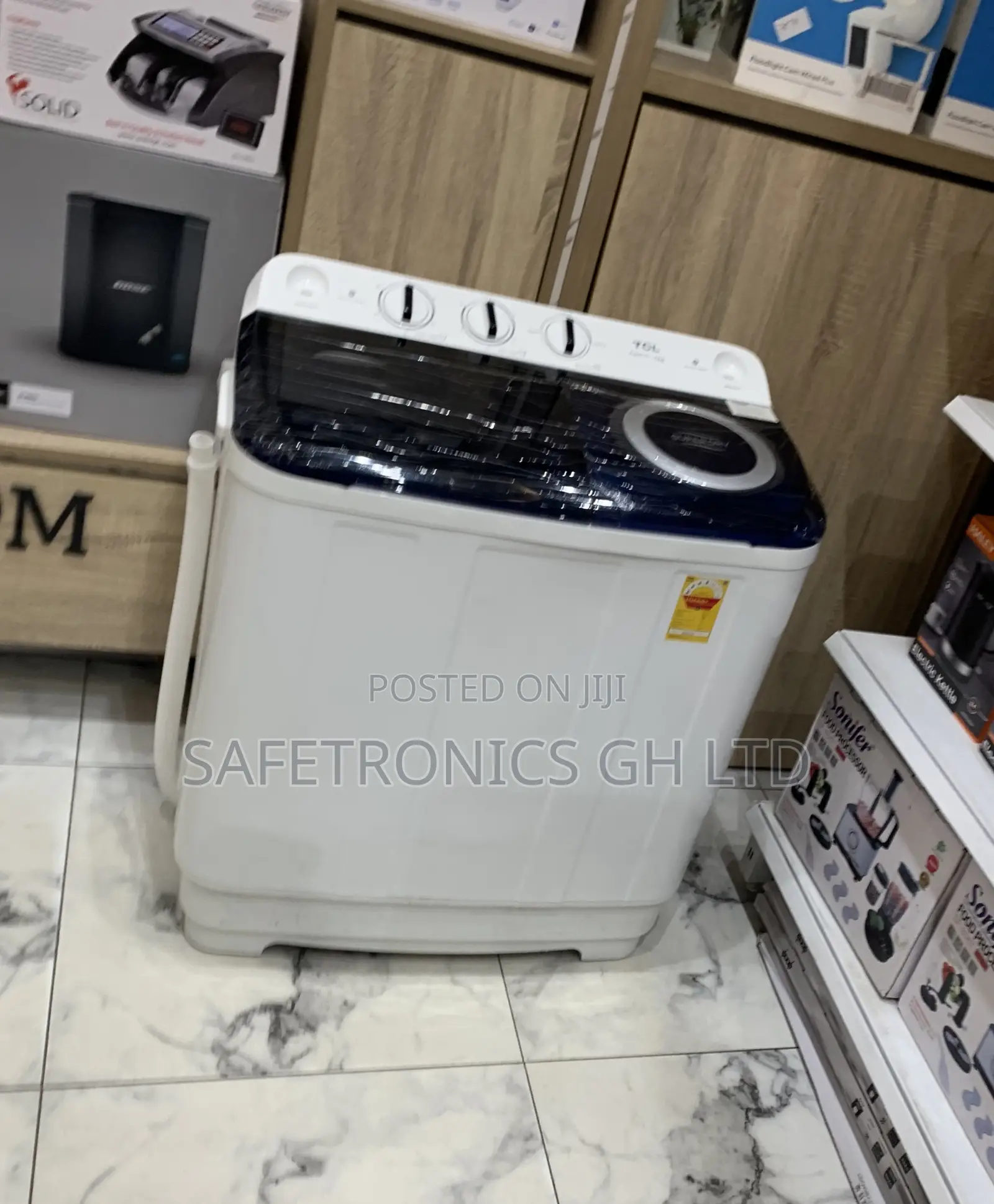 TCL Brand New White Semiautomatic 7kg Topload Washer