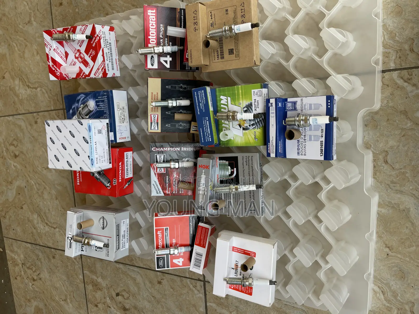 Original Spark Plugs for All Cars Nissan, Hyundai, Toyota, Honda, Ford