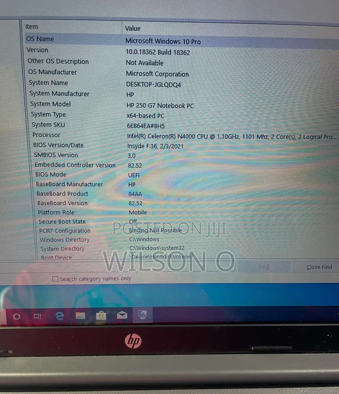 Laptop HP 15 4GB Intel HDD 320GB