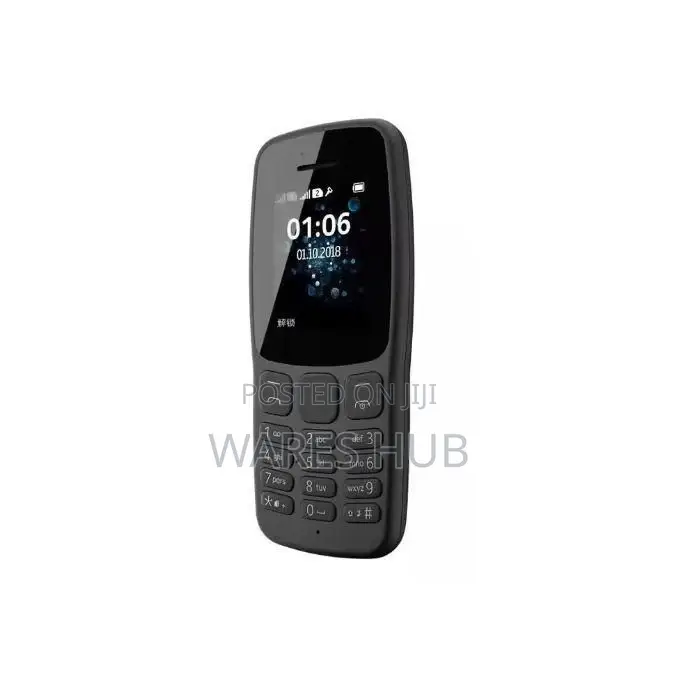 New Nokia 106 Black