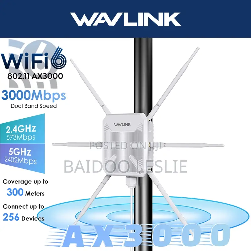 Wavlink Ax3000 Outdoor Wifi 6 Extender Long Range