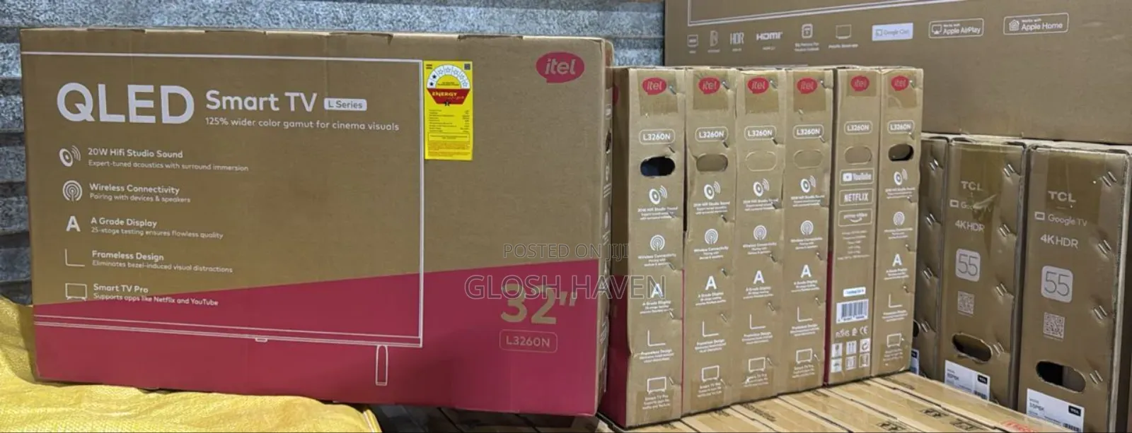 Itel 32" Smart Tv