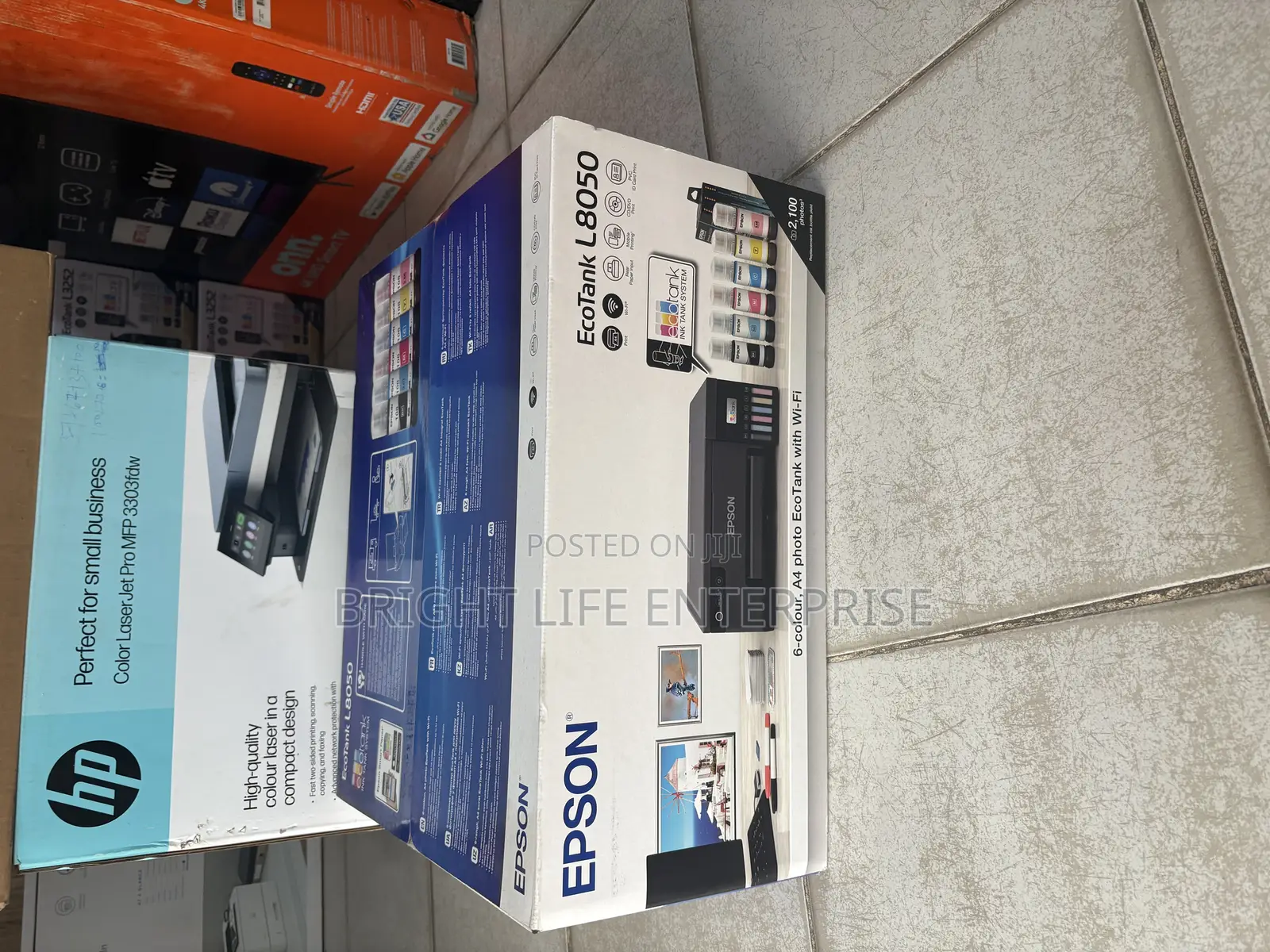 Ecotank L8050 A4 Wi-Fi Ink Tank Photo Printer