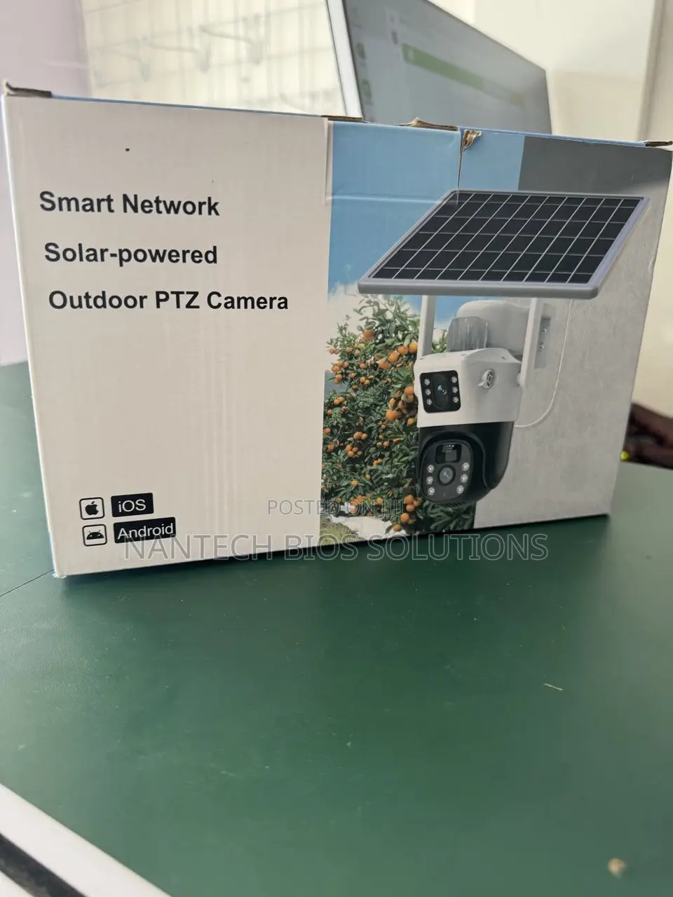 4g Solar Dual Lens Camera
