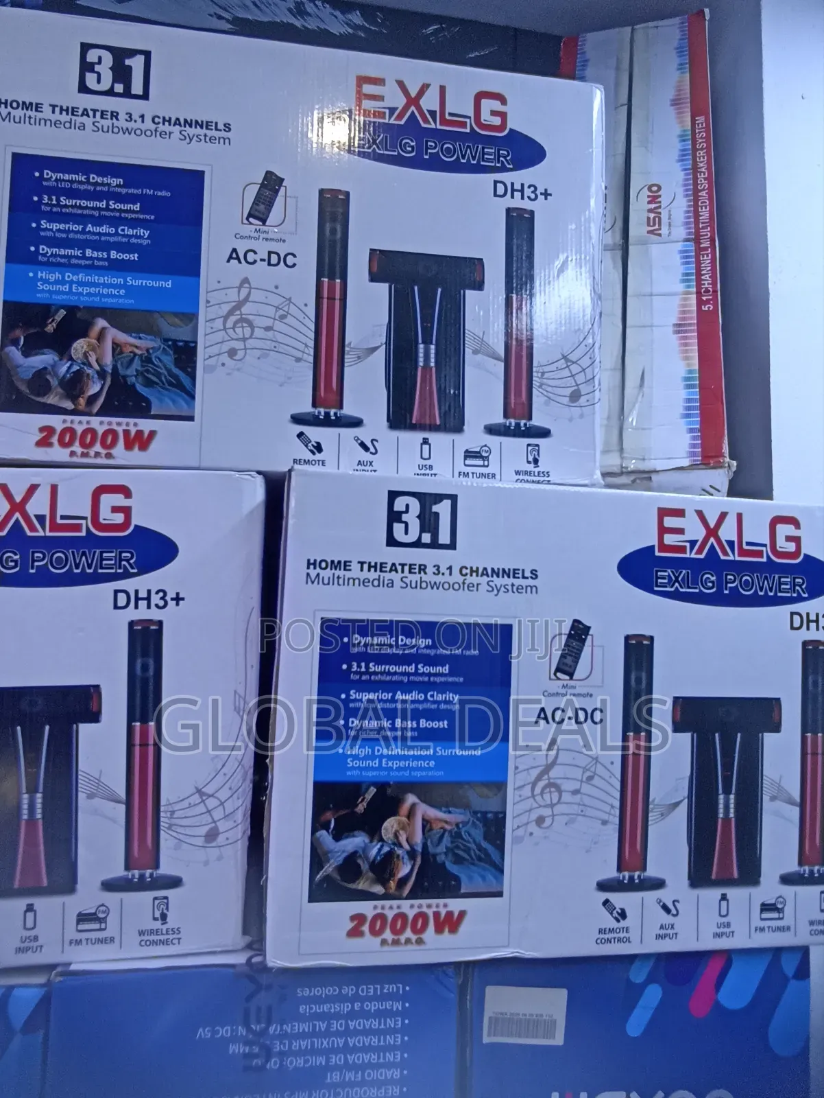 Exlg Power Wireless Speaker/Home Theater