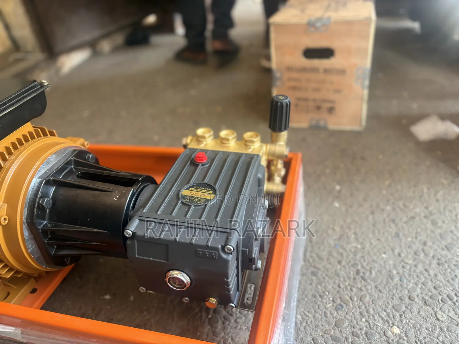 7.5 Washing Bay Single Phase With Seat and Gun