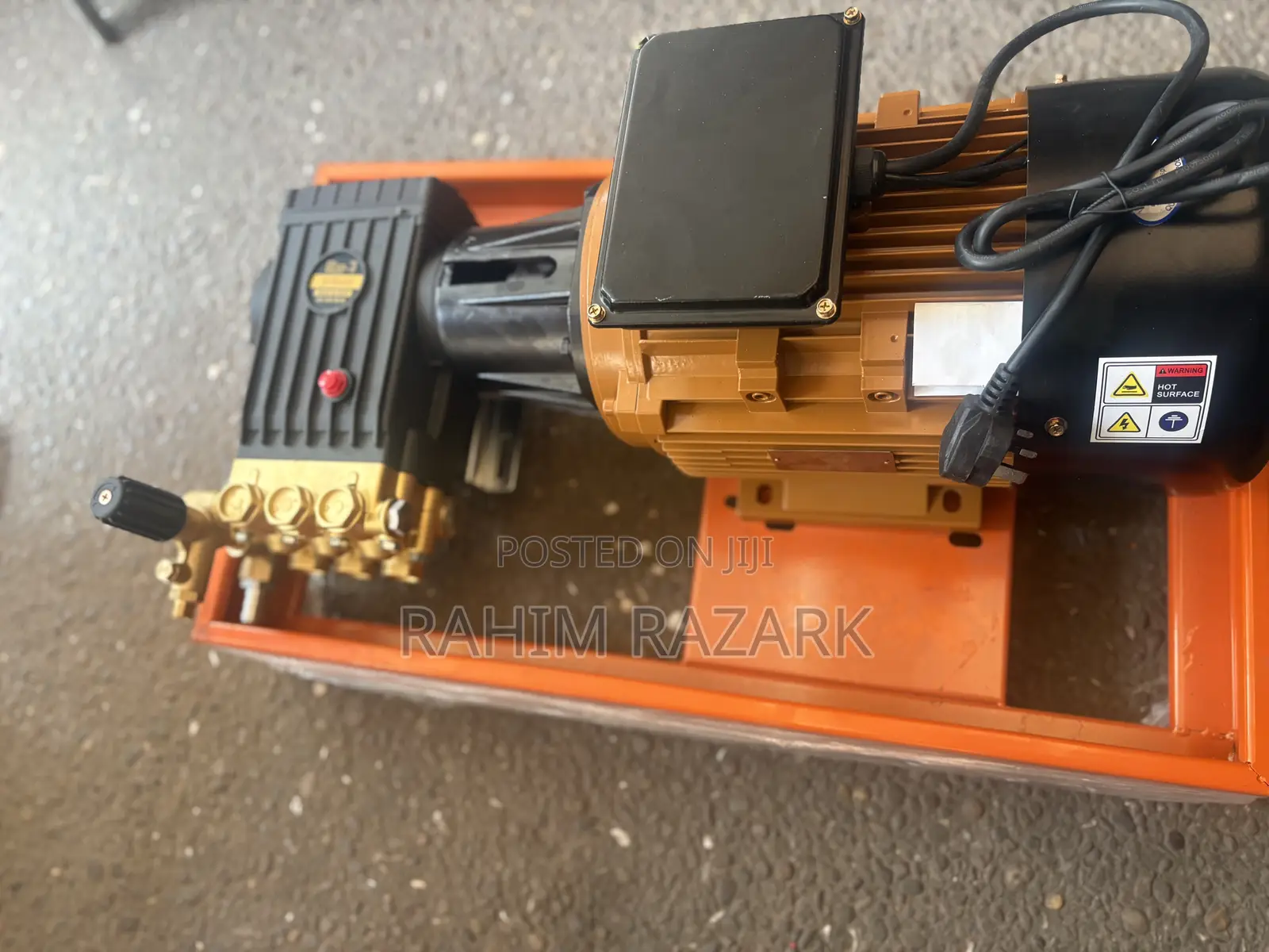 7.5 Washing Bay Single Phase With Seat and Gun