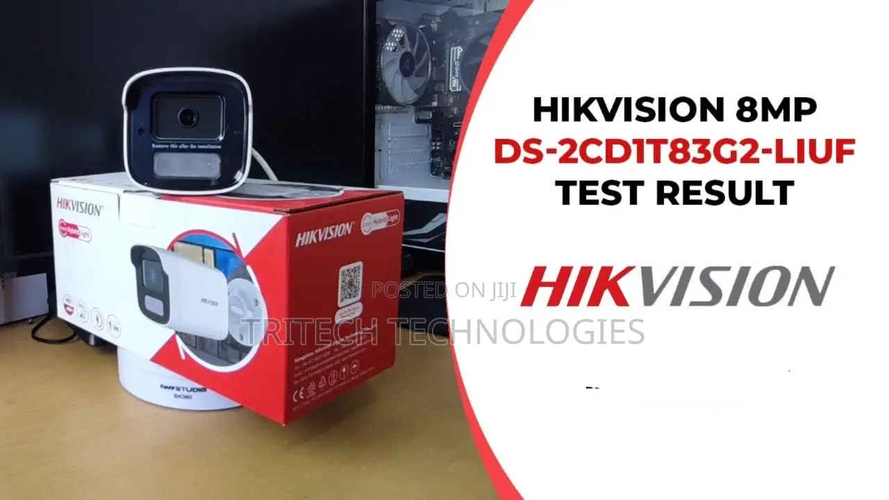 Hikvision Ds-2cd1t83g2-Liuf/Sl 8 Mp Smart Hybrid Light Support Sd Card