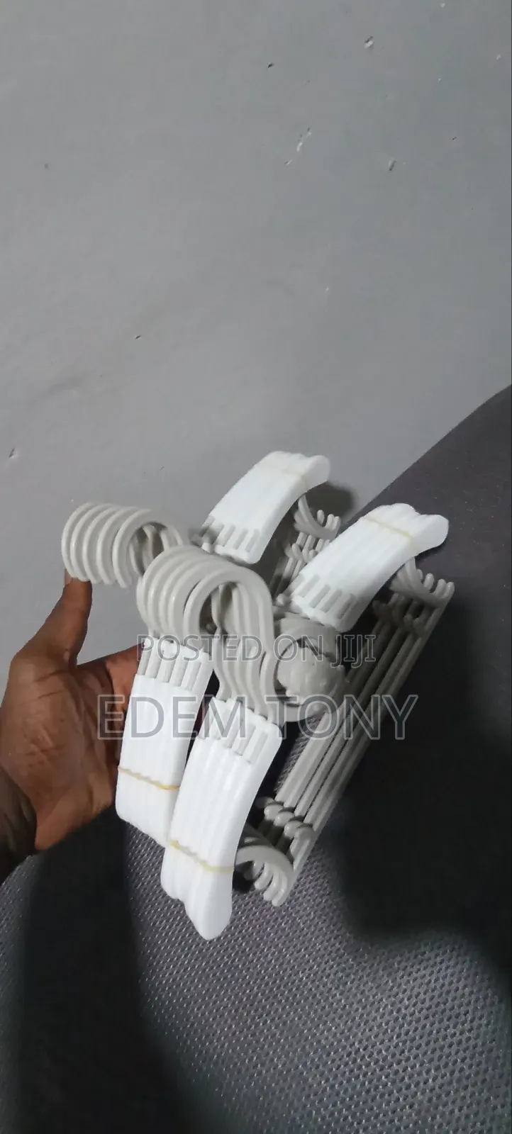 Adjustable Plastic Baby Clothes Hangers- 10pcs
