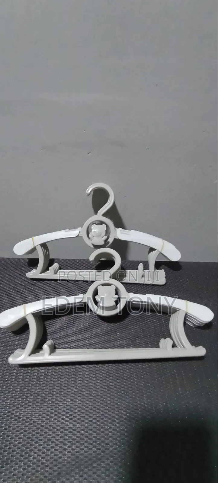 Adjustable Plastic Baby Clothes Hangers- 10pcs