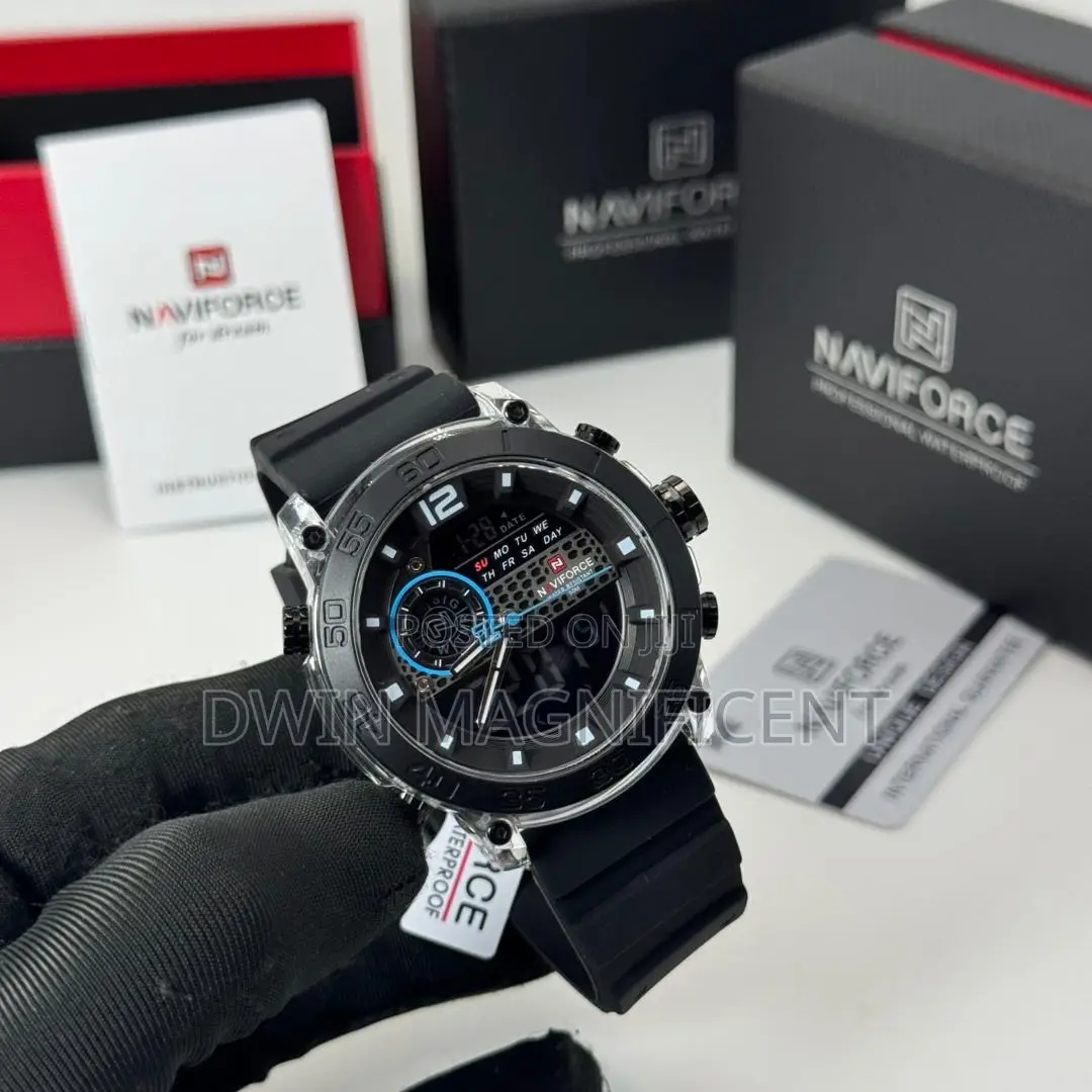 Naviforce Nf6104 Analog-Digital Men's Sports Watch