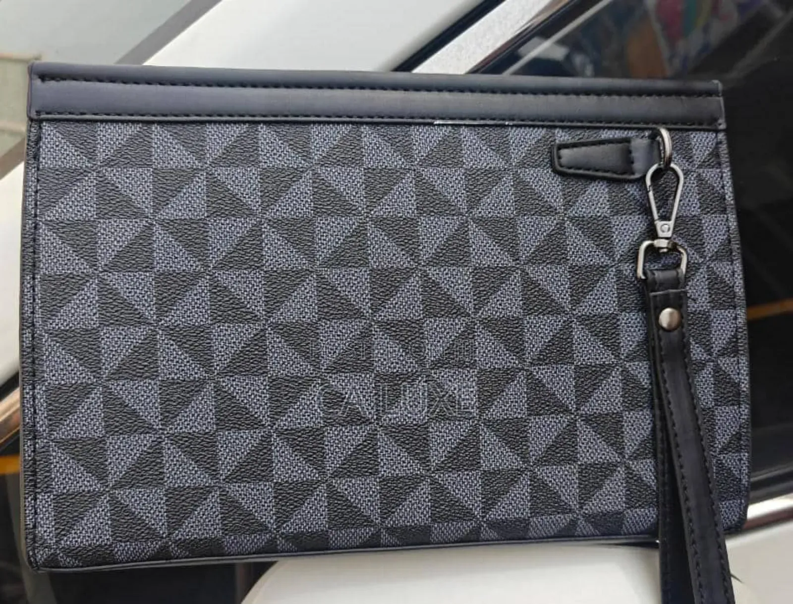 Business Style Men's Clutch Large Wallet Soft Pu Leather Male Pack Bag