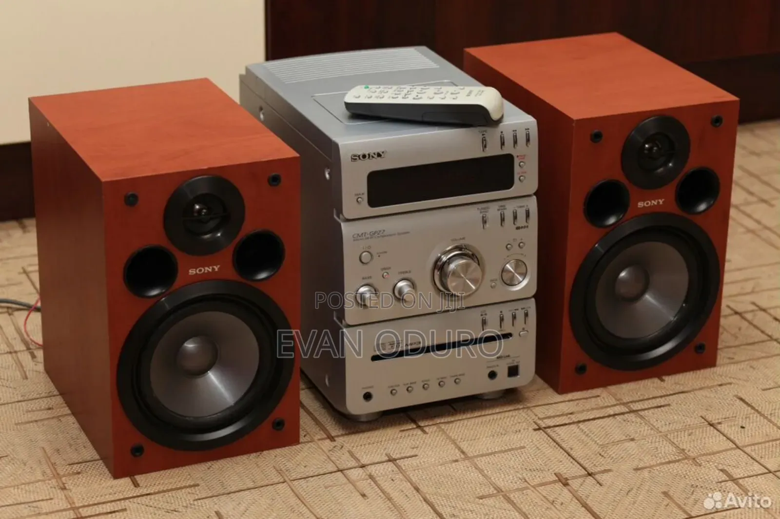 Powerful Sony Sound System,Fm Radio, Bluetooth,Usb,Optical, Cd, Aux