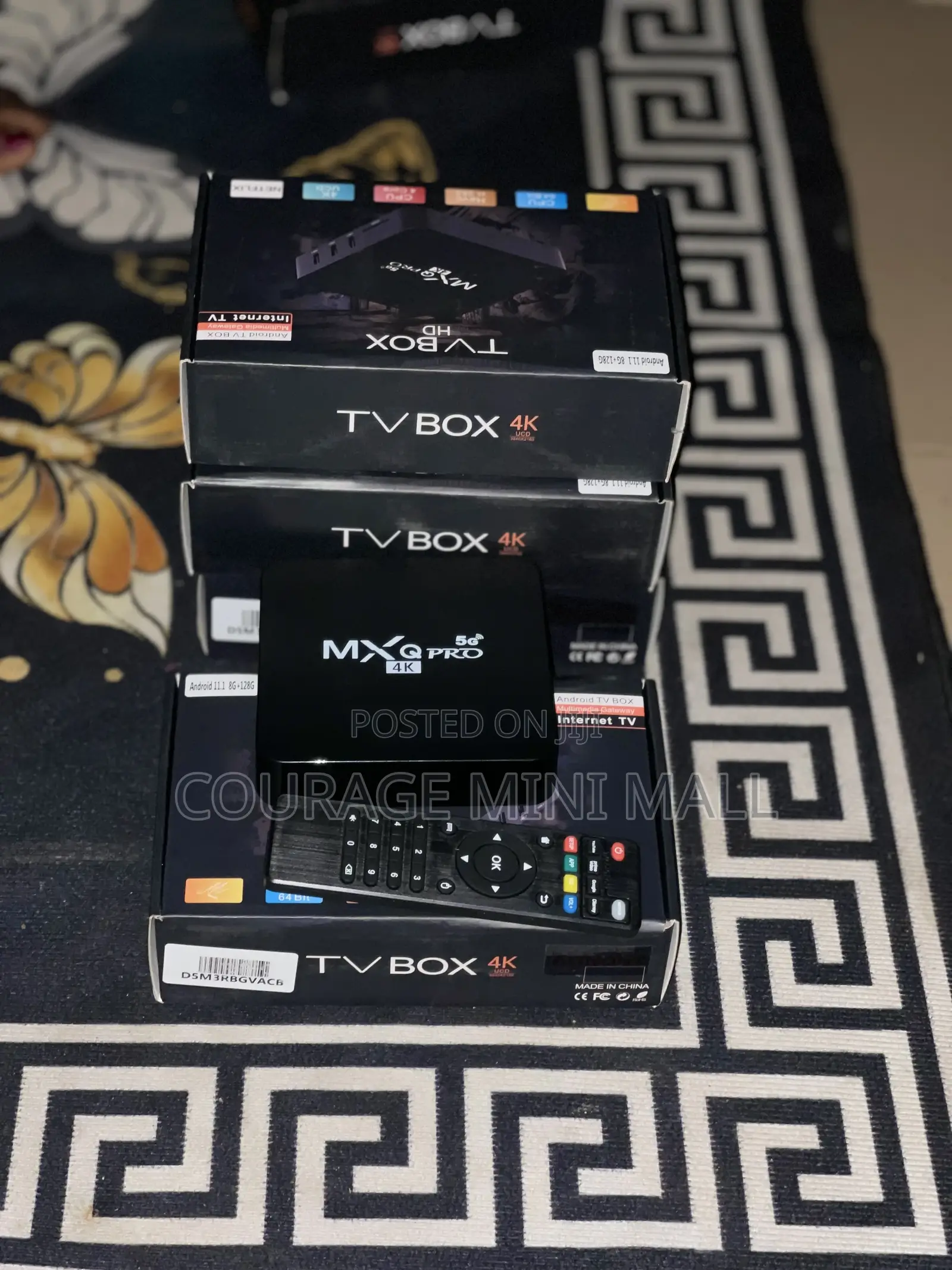 Android Tv Box With Youtube, Netflix Playstore 128gb