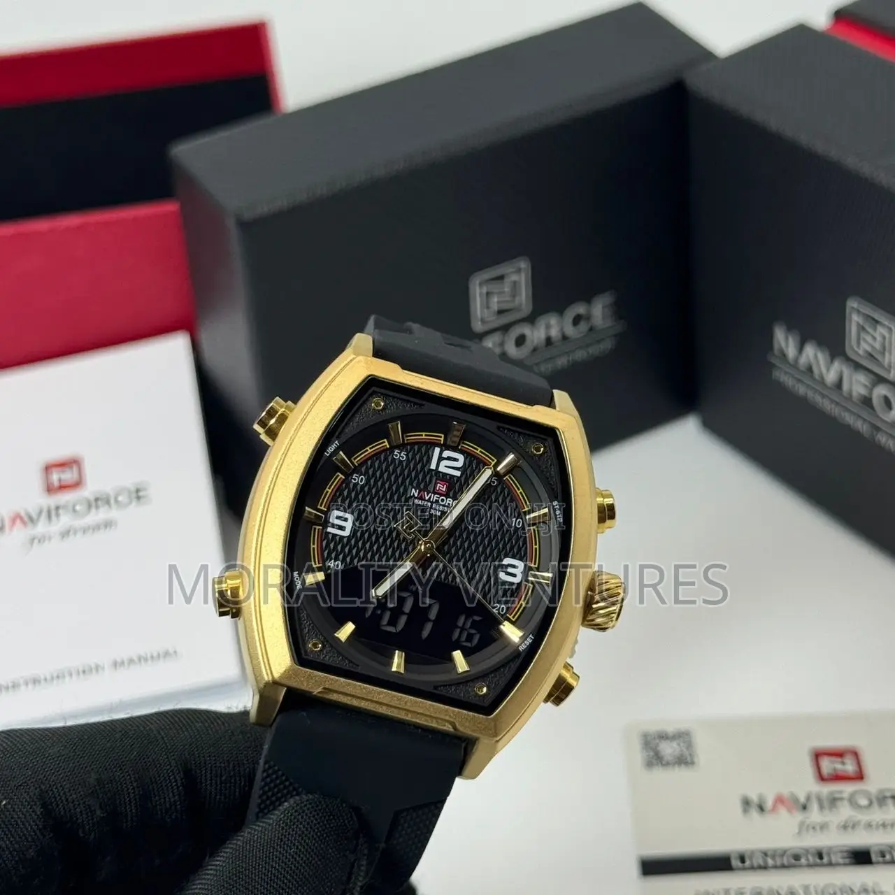 Naviforce Nf9242 Men's Dual-Display Watches