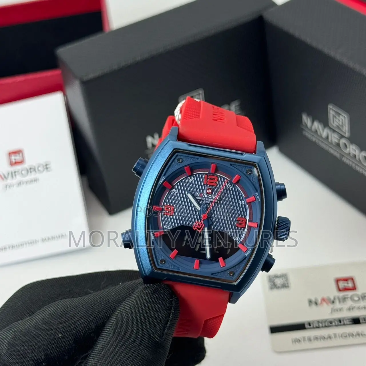 Naviforce Nf9242 Men's Dual-Display Watches