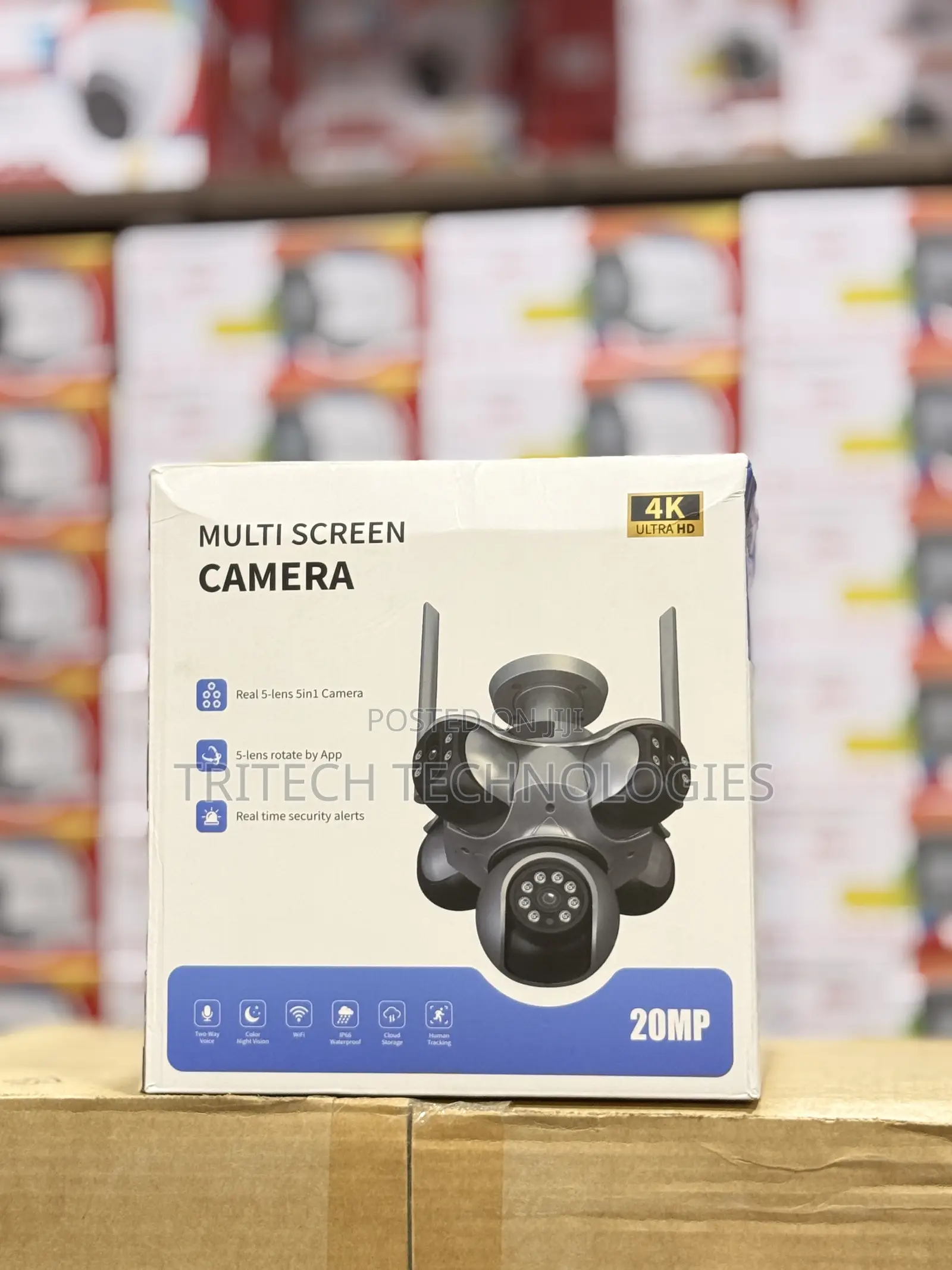 Ioma Smart Wifi Camera 5 in 1 20mp I0-Wqq873b-Dh-4e Ultraal-Powered