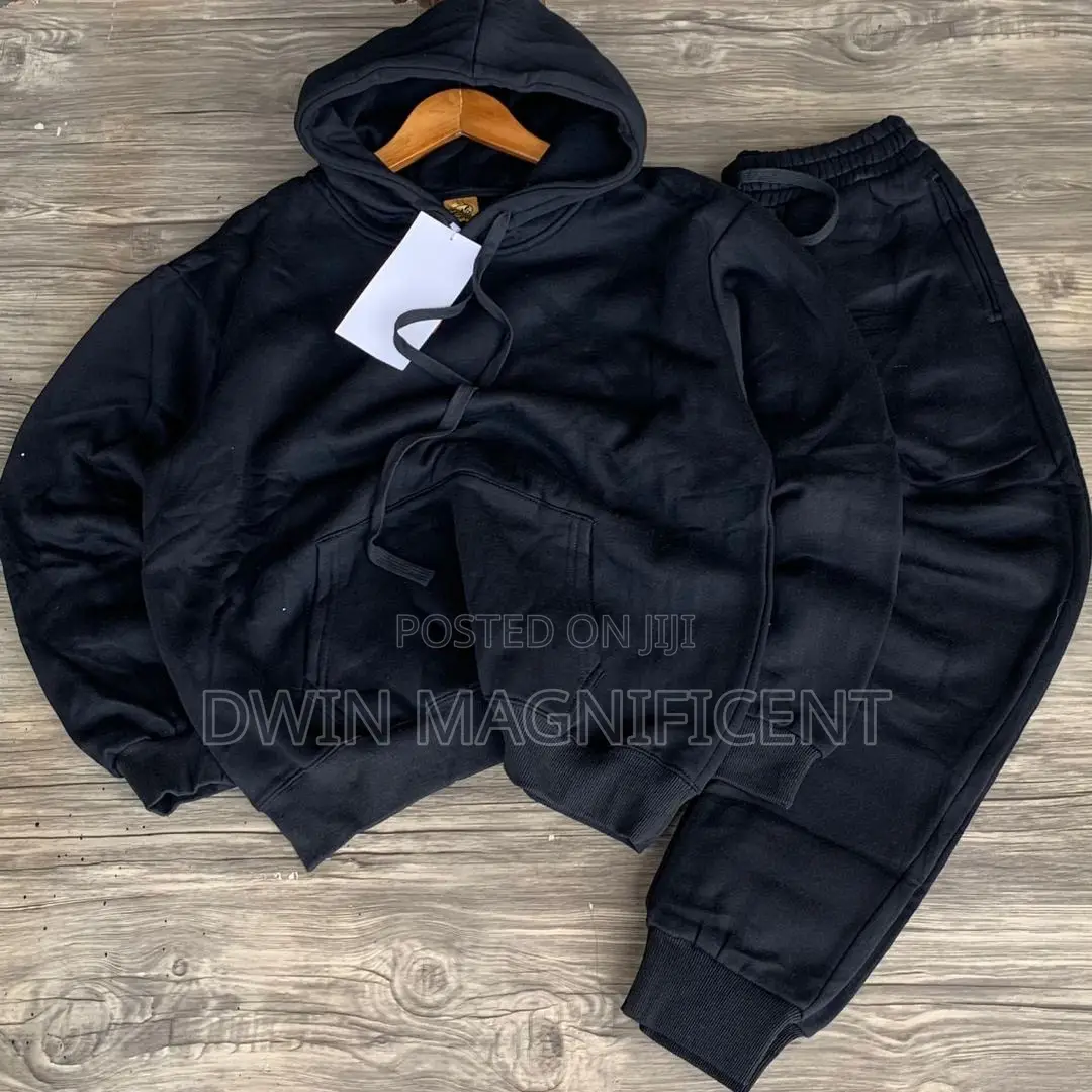 Hoodie and Sweatpants Tracksuit Set