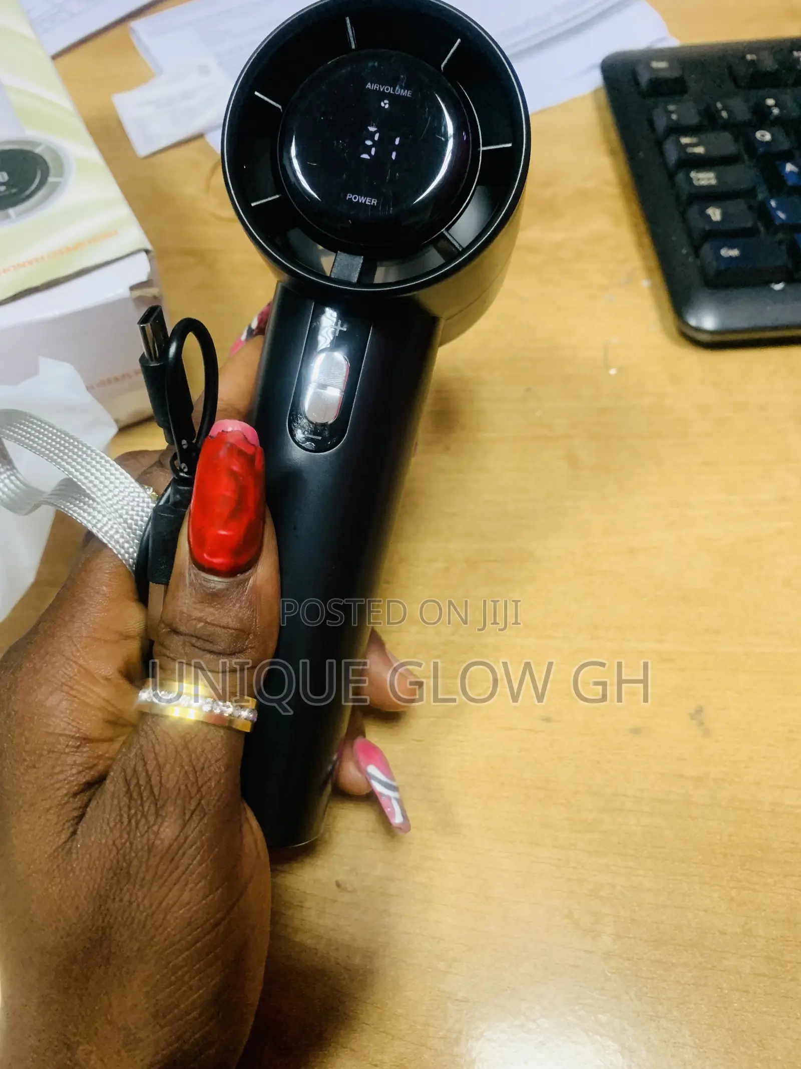 Mini Hand Held Portable Desk Fan Cooler