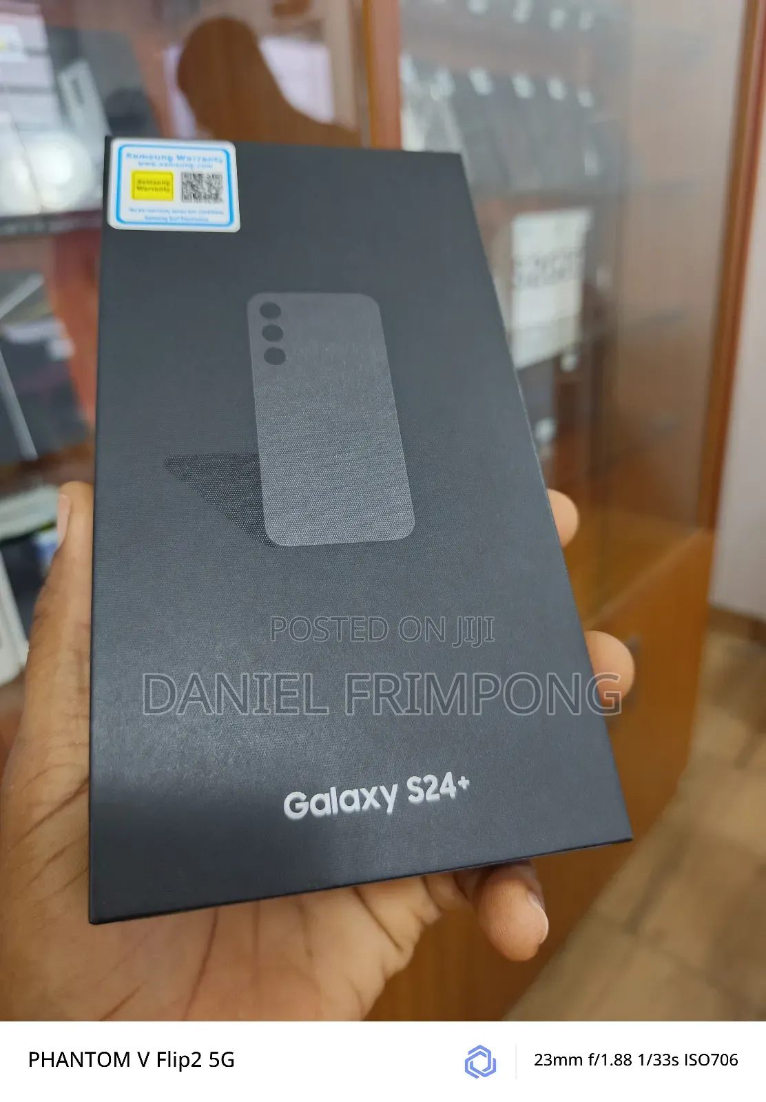 New Samsung Galaxy S24 Plus 256 GB Black