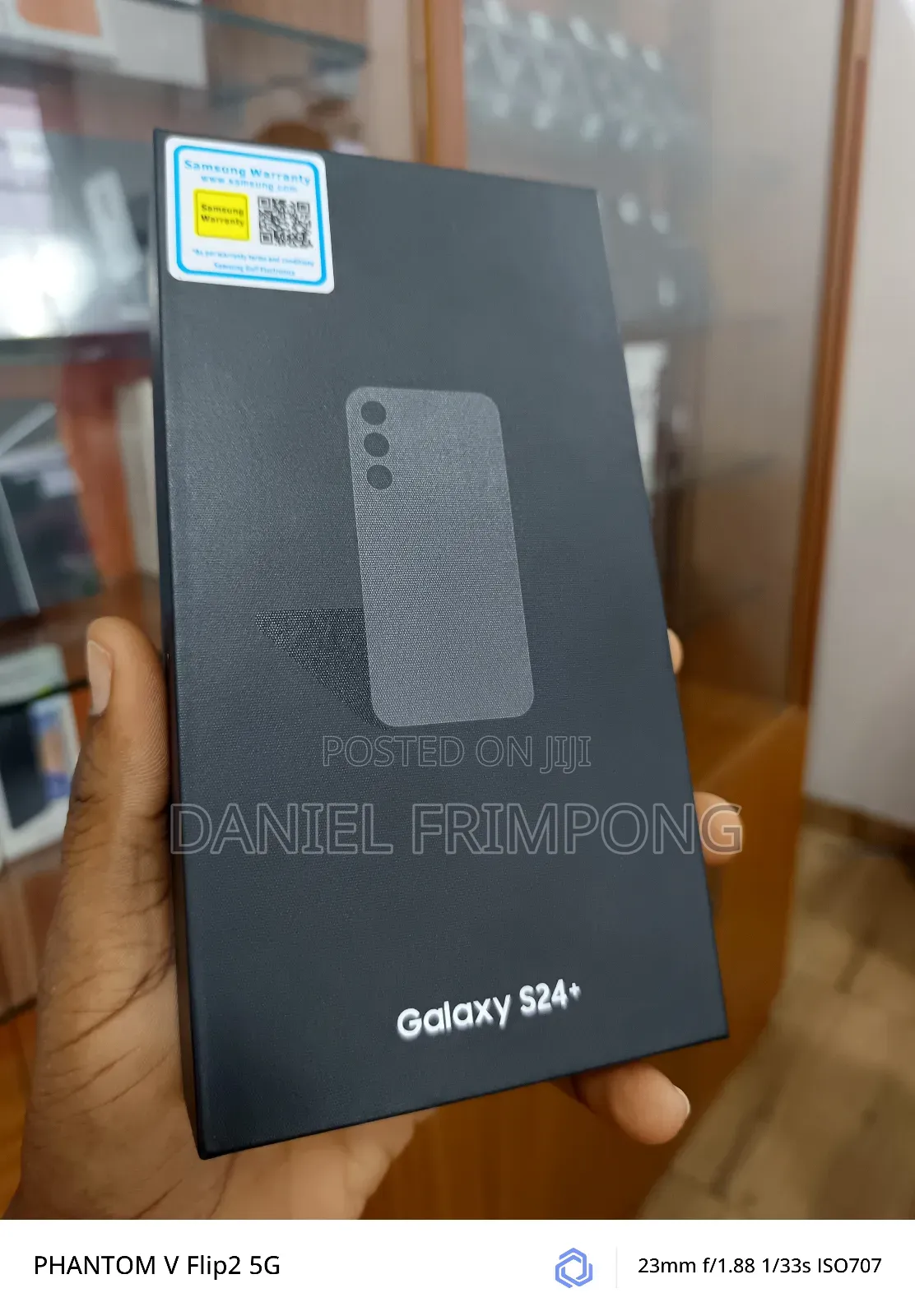 New Samsung Galaxy S24 Plus 256 GB Black