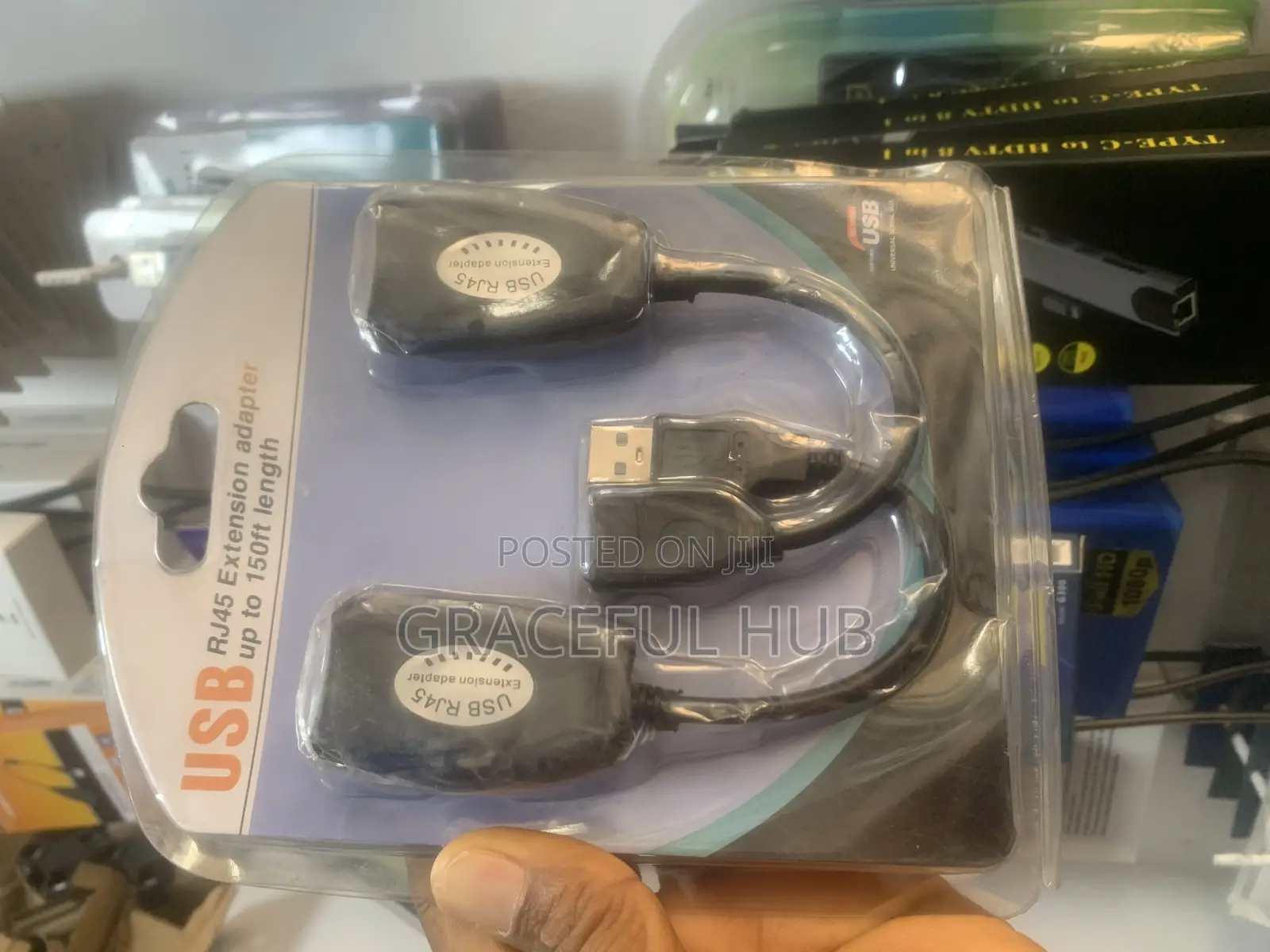Usb to Rj45 Extension Adapter(Usb Extender)