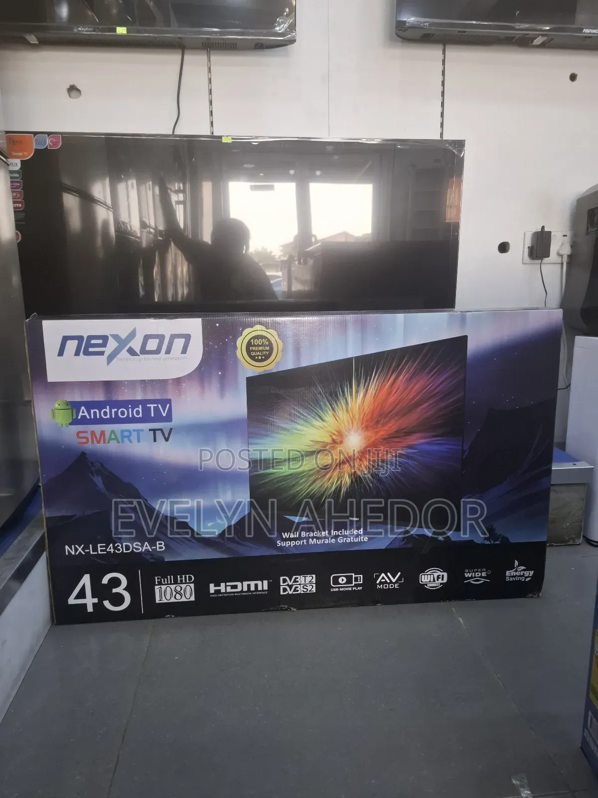 New Model of Nexon 43 Inches Smart Android Tv With Free Wall Mount