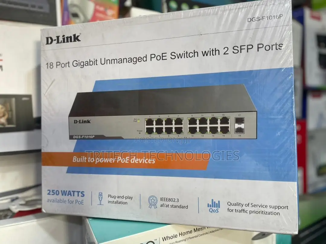 D-link Dgs-f1210-18ps-e 18-port Gigabit Smart Managed Poet S