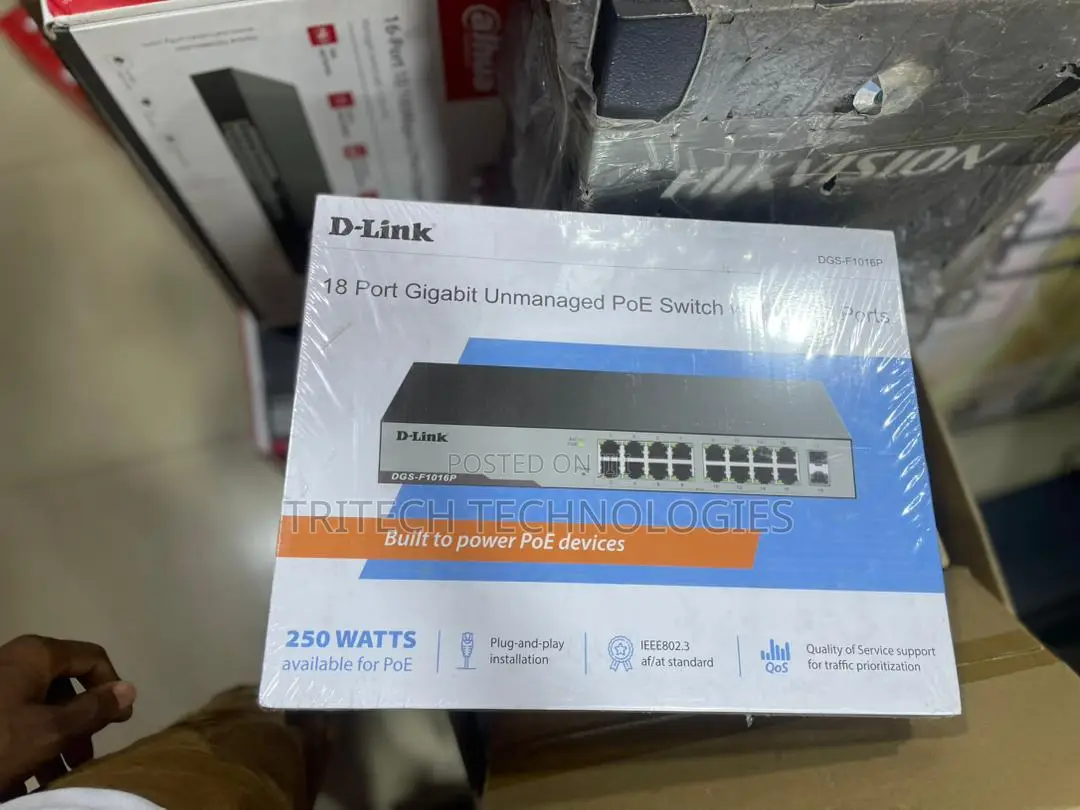 D-link Dgs-f1210-18ps-e 18-port Gigabit Smart Managed Poet S