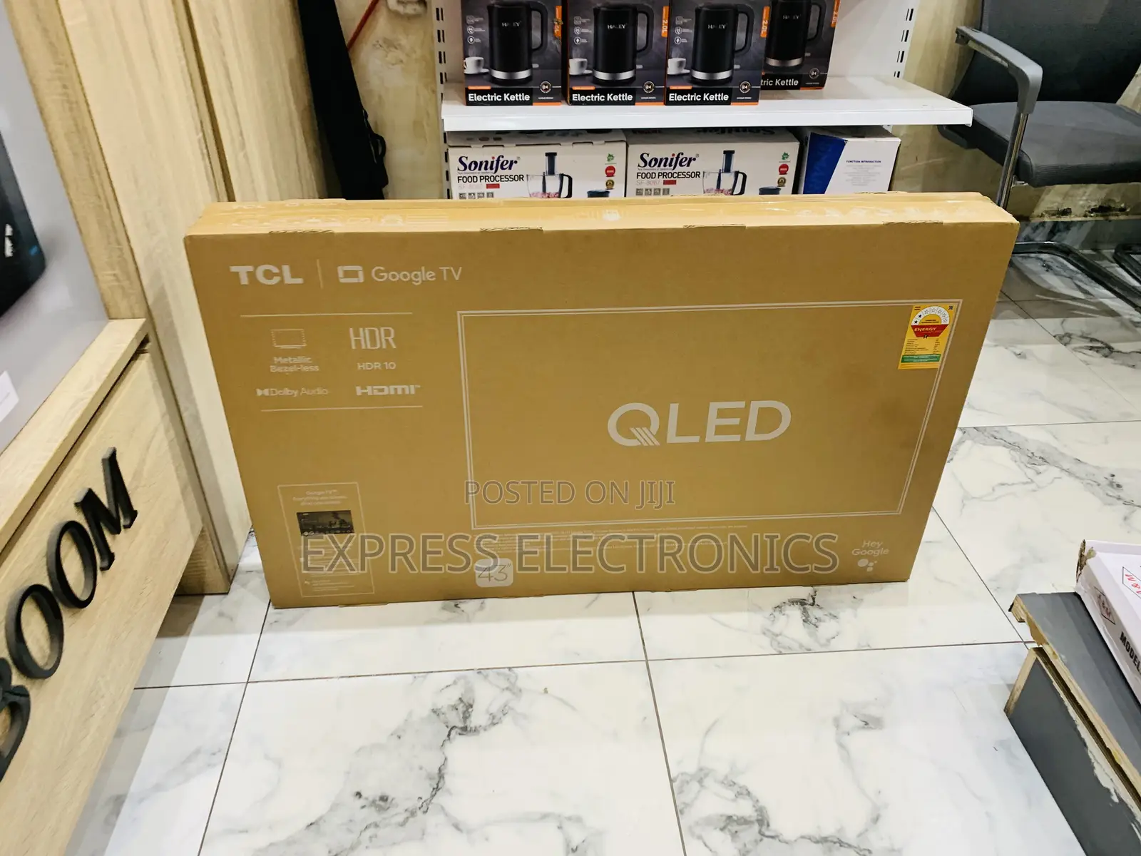 Ultra Slim TCL-43s5k TCL Tv 43 Smart Satellite Andriod —