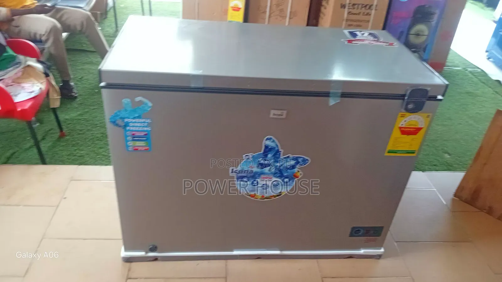 Icona Chest Freezer With 291 Liters Capacity