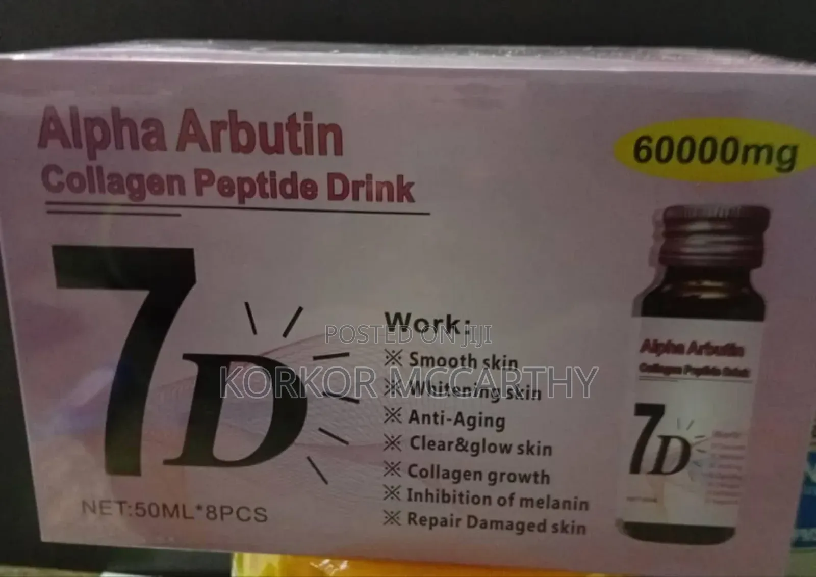 Alpha Arbutin 7d Collagen Drink(Anti Ageing and Whitening Skin