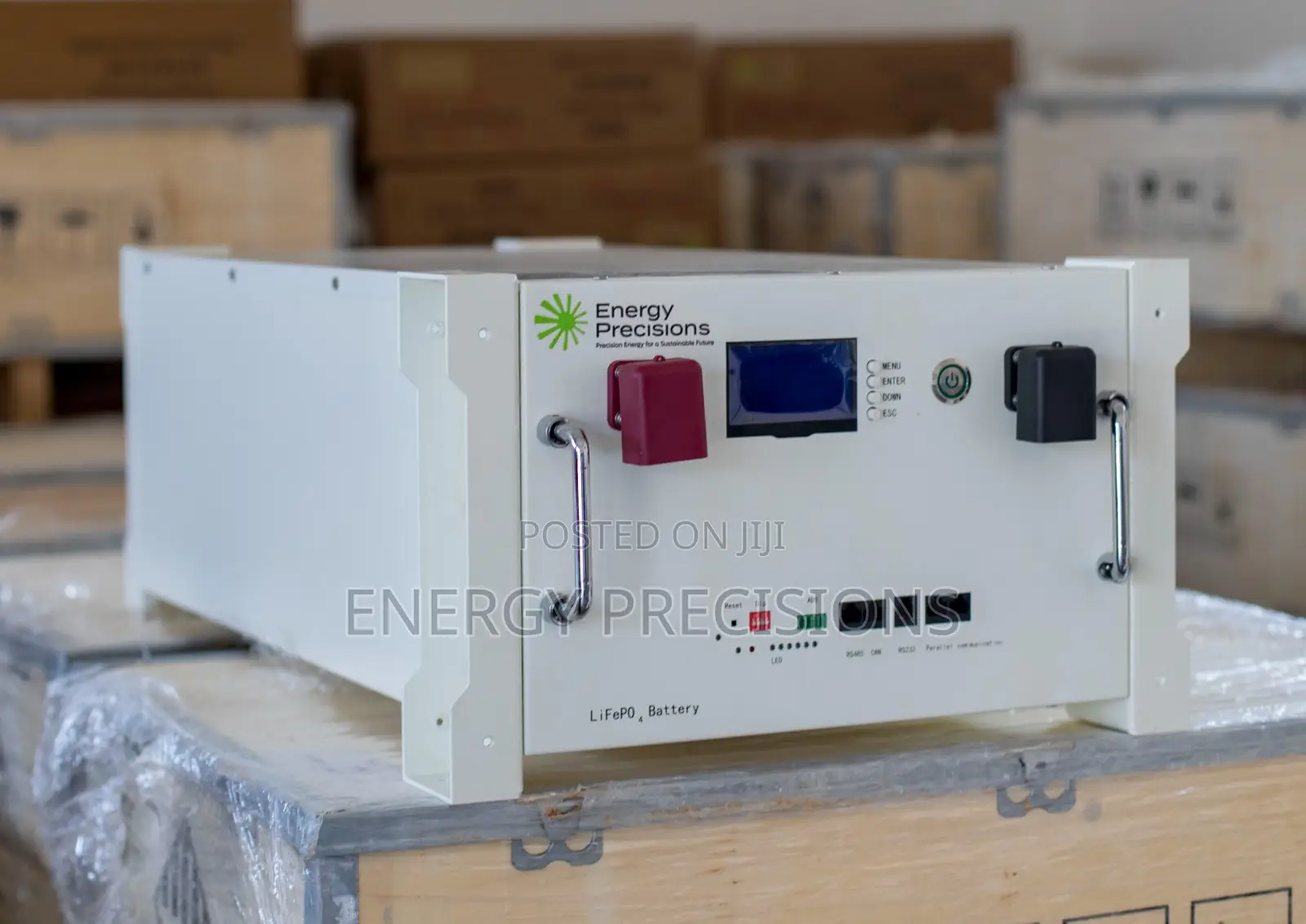 Energy Precisions - Integrated Rack Lifepo4 Battery (16.08kwh)