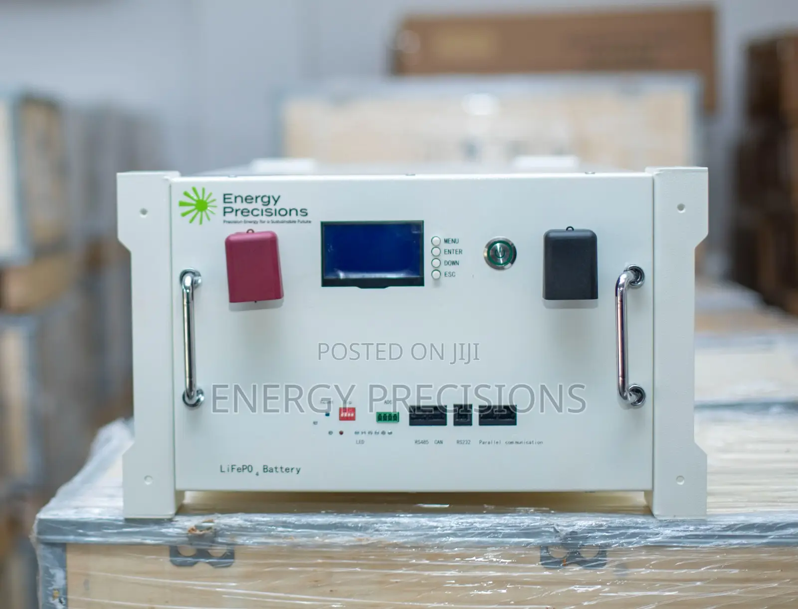 Energy Precisions - Integrated Rack Lifepo4 Battery (16.08kwh)