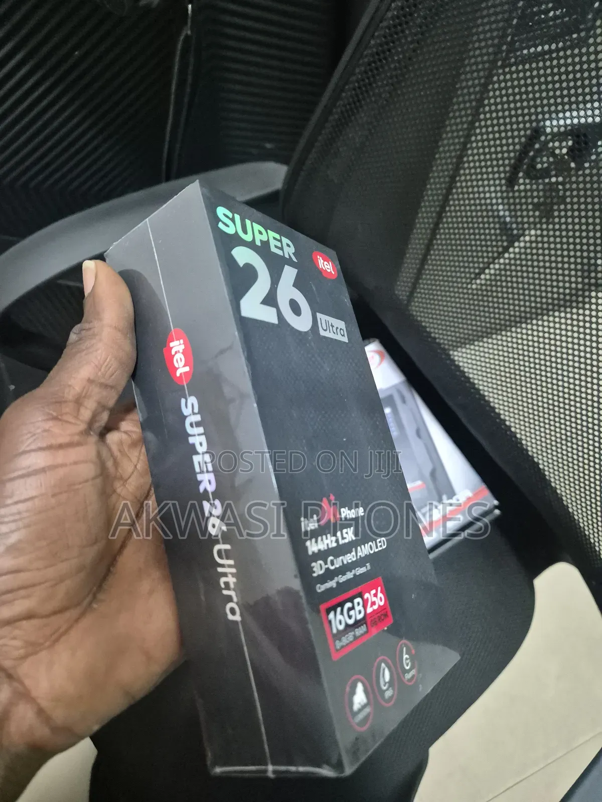 New Itel S26 Ultra 256 GB Black