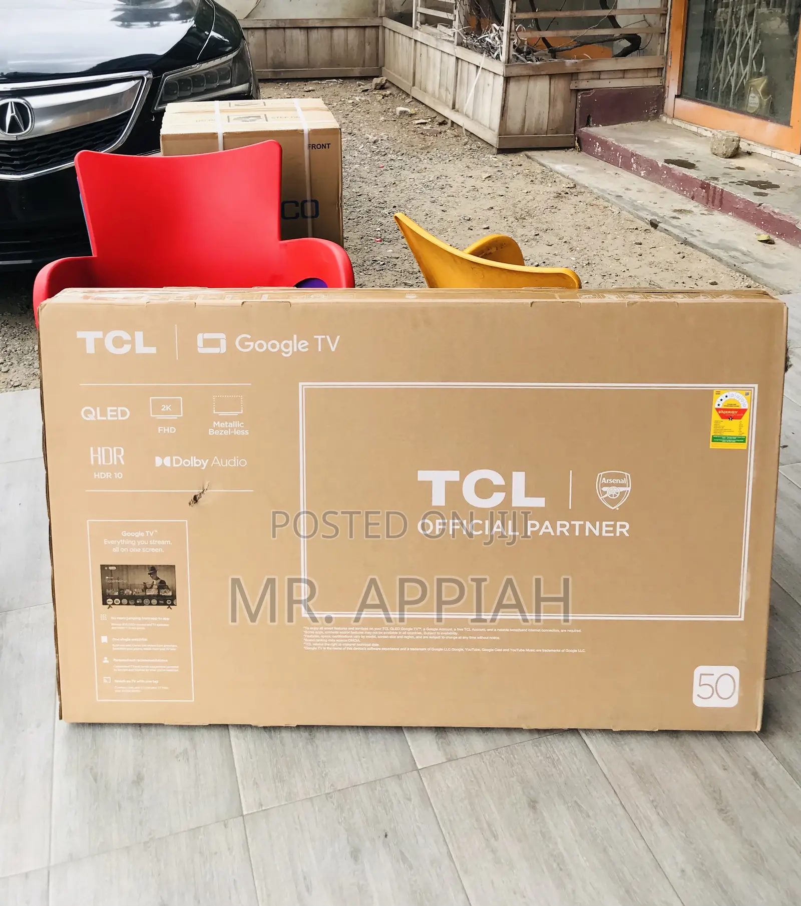 Get Affordable TCL-50s5k 50” Qled Smart Satellite Android Tv 
