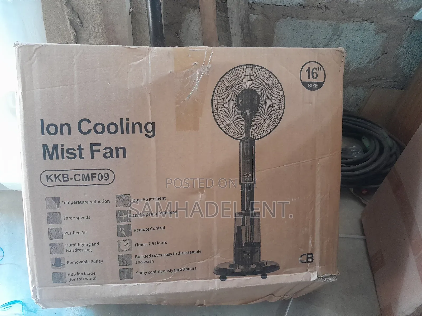 Ion Cooling Mist Fan(16inch)