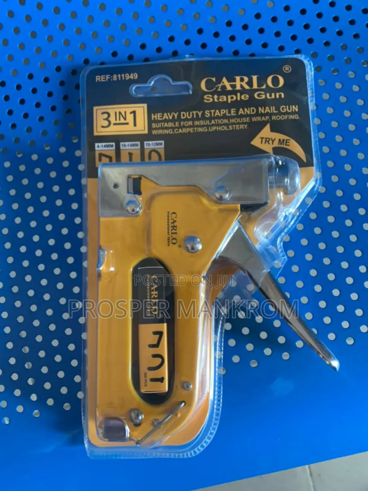 Heavy Duty Staple Gun 3 in 1
