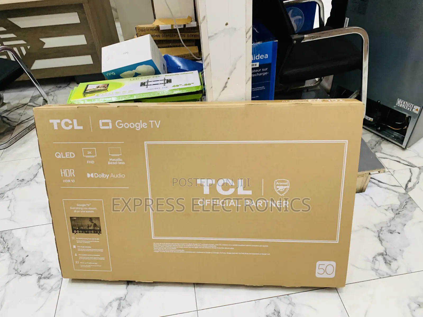 Place Your Order for TCL-50s5k TCL TV 50 Smart Satellite -FHD Qled