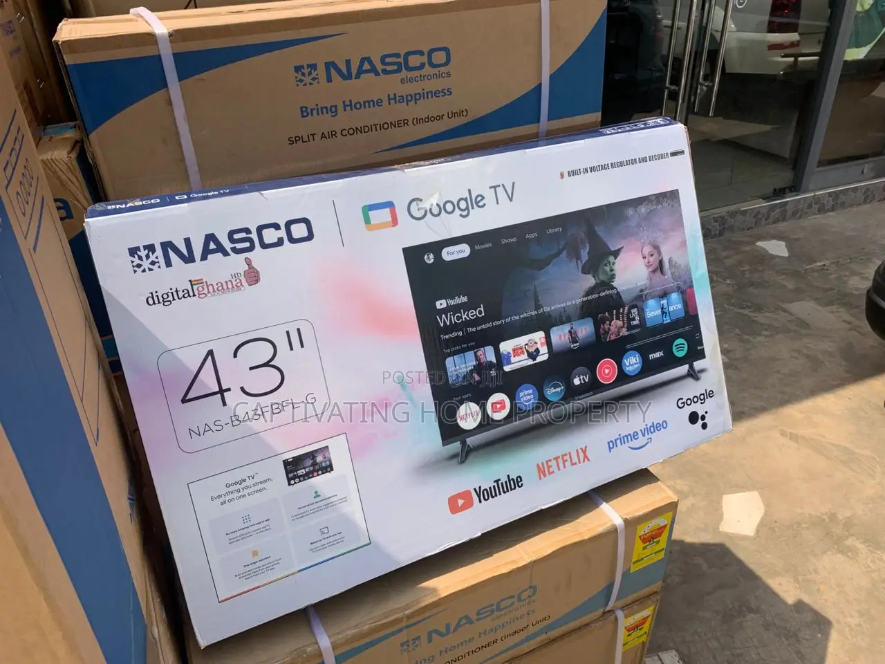 Nasco Smart Tv (43") Brand New.