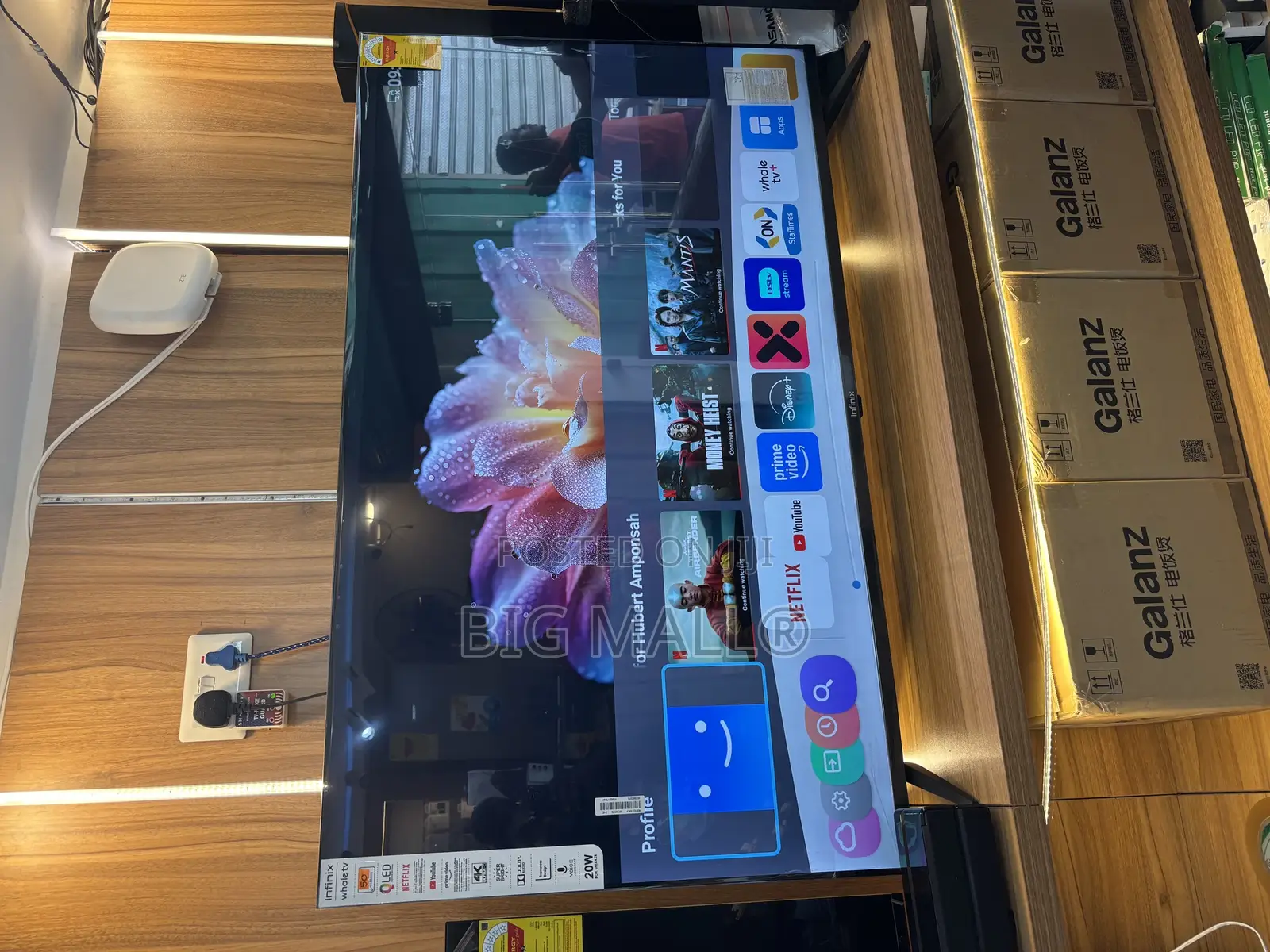 Infinix Qled 50” Smart 4kplus