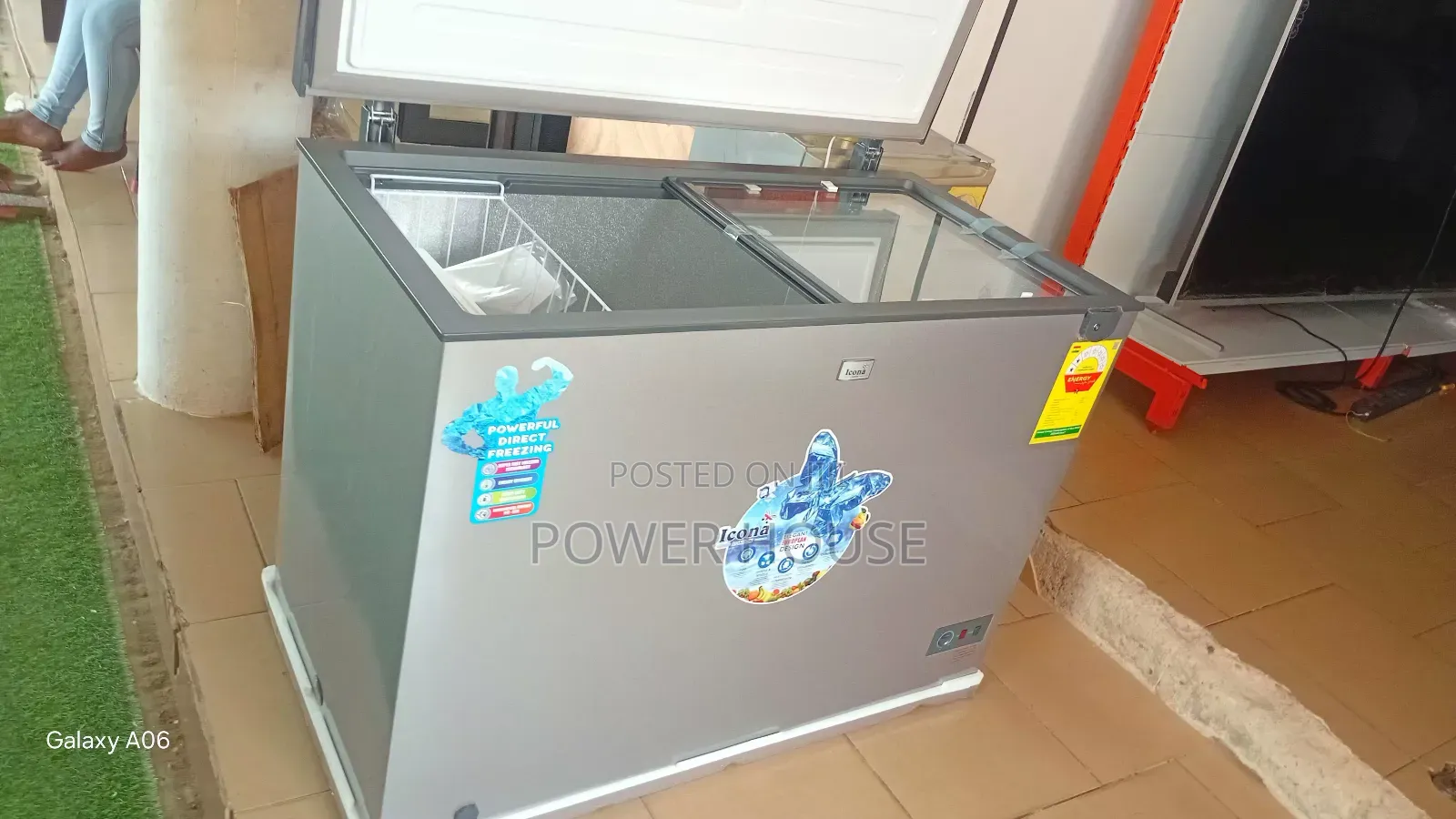 Icona Household Freezer 291 Liters Capacity