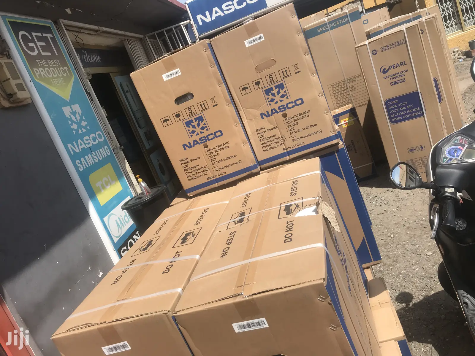 Nasco 1.5HP Split AC R22 Gas With Copper Condenser